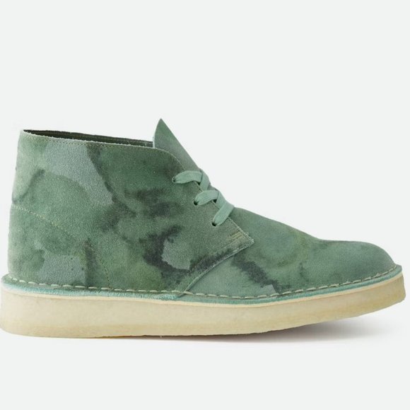 clarks desert coal green camouflage main image 6